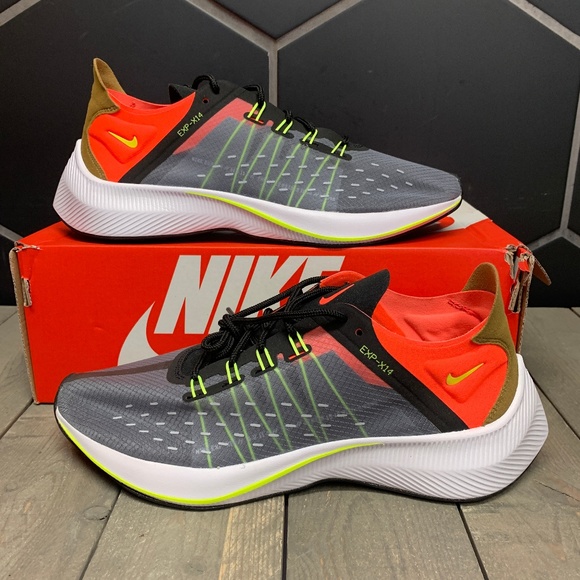 Nike Other - New Nike EXP-X14 GS Black Volt Running Shoes 7Y